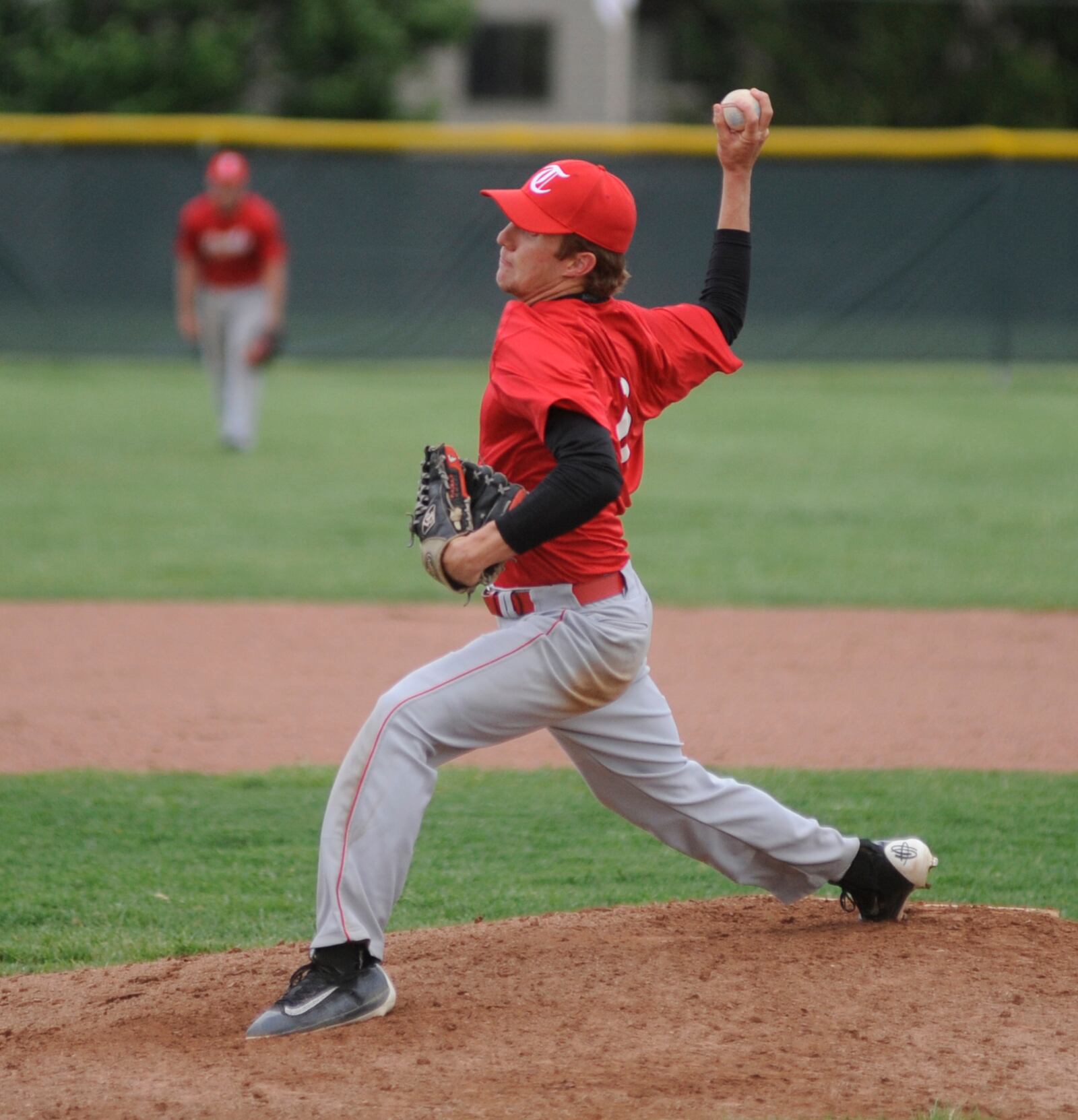 Tipp winning pitcher Aaron Hughes (5-0) struck out eight. Tippecanoe snapped visiting Vandalia-Butler’s 34-game GWOC divisional win streak 6-4 in a high school baseball game on Tuesday, May 2, 2017. MARC PENDLETON / STAFF