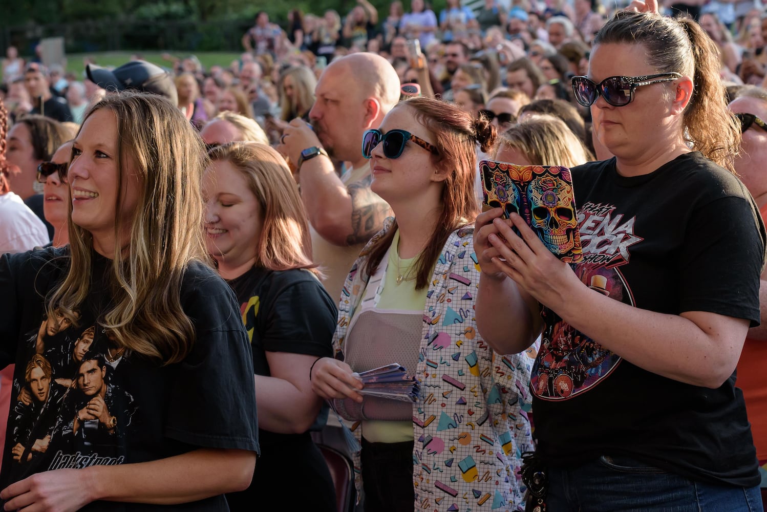 PHOTOS: Joey Fatone of NSYNC and AJ McLean of the Backstreet Boys live at Fraze Pavilion