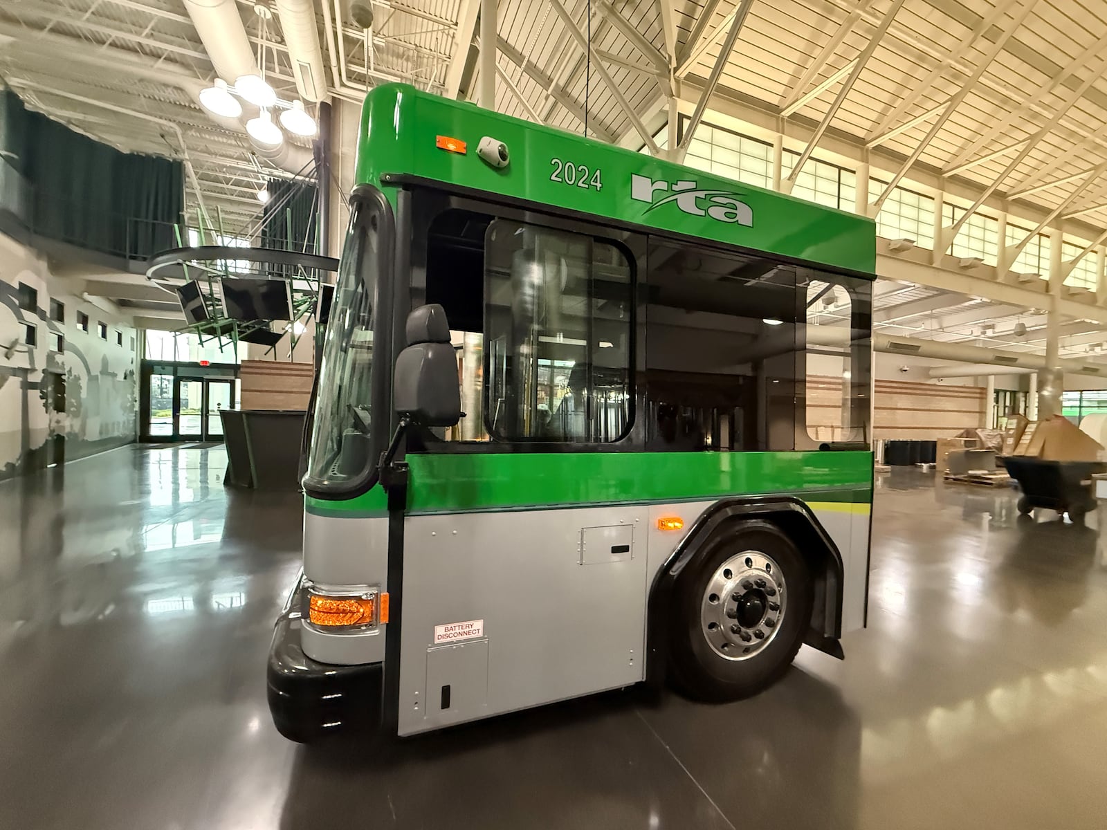 Greater Dayton RTA is turning its old concourse at the Wright Stop Plaza Transit Center in downtown into an interactive children's learning center. CORNELIUS FROLIK / STAFF
