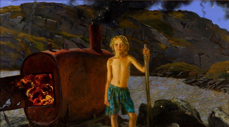 The work of famed artist Jamie Wyeth will be featured at the Dayton Art Institute. This is "Cat Bates of Monhegan."