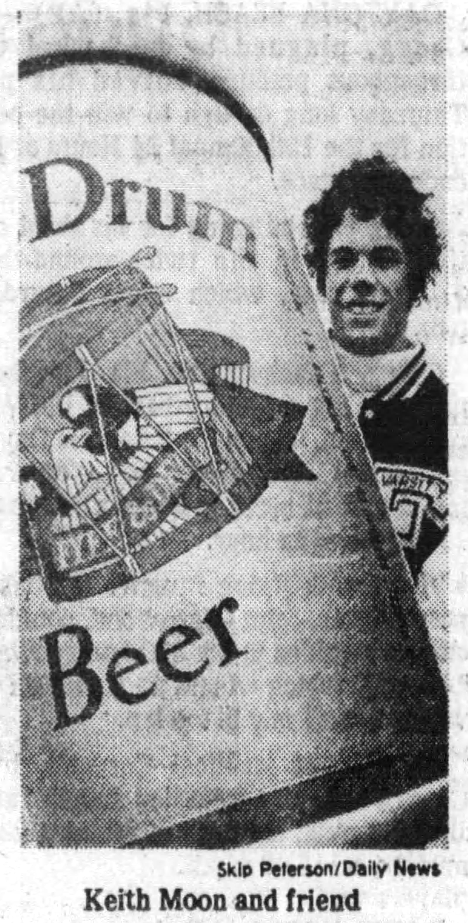In 1976, Fairmont West’s Keith Moon was two things, a basketball player and a beer can collector. DAYTON DAILY NEWS ARCHIVES