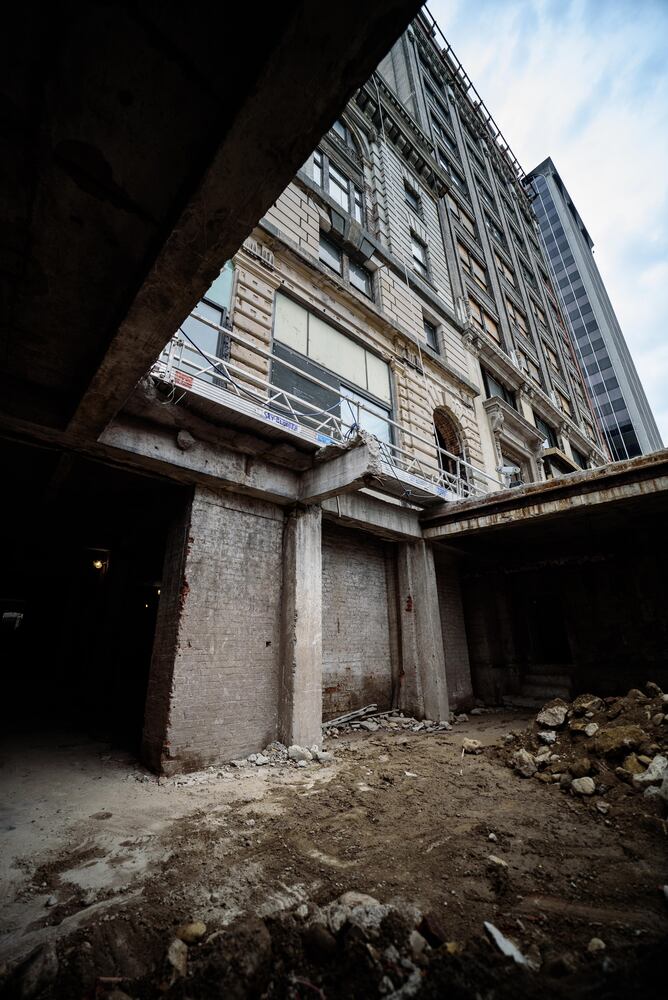 PHOTOS: Take a look at the latest construction progress of the Dayton Arcade