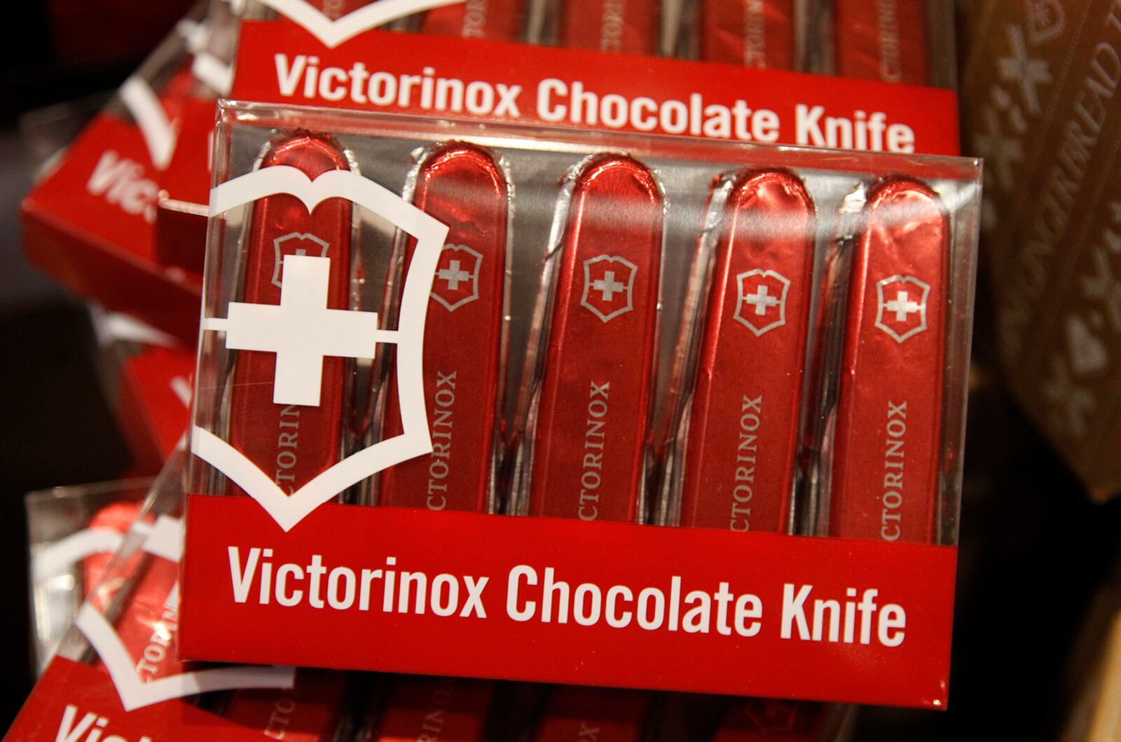 Victorinox chocolate knife. LISA POWELL / STAFF