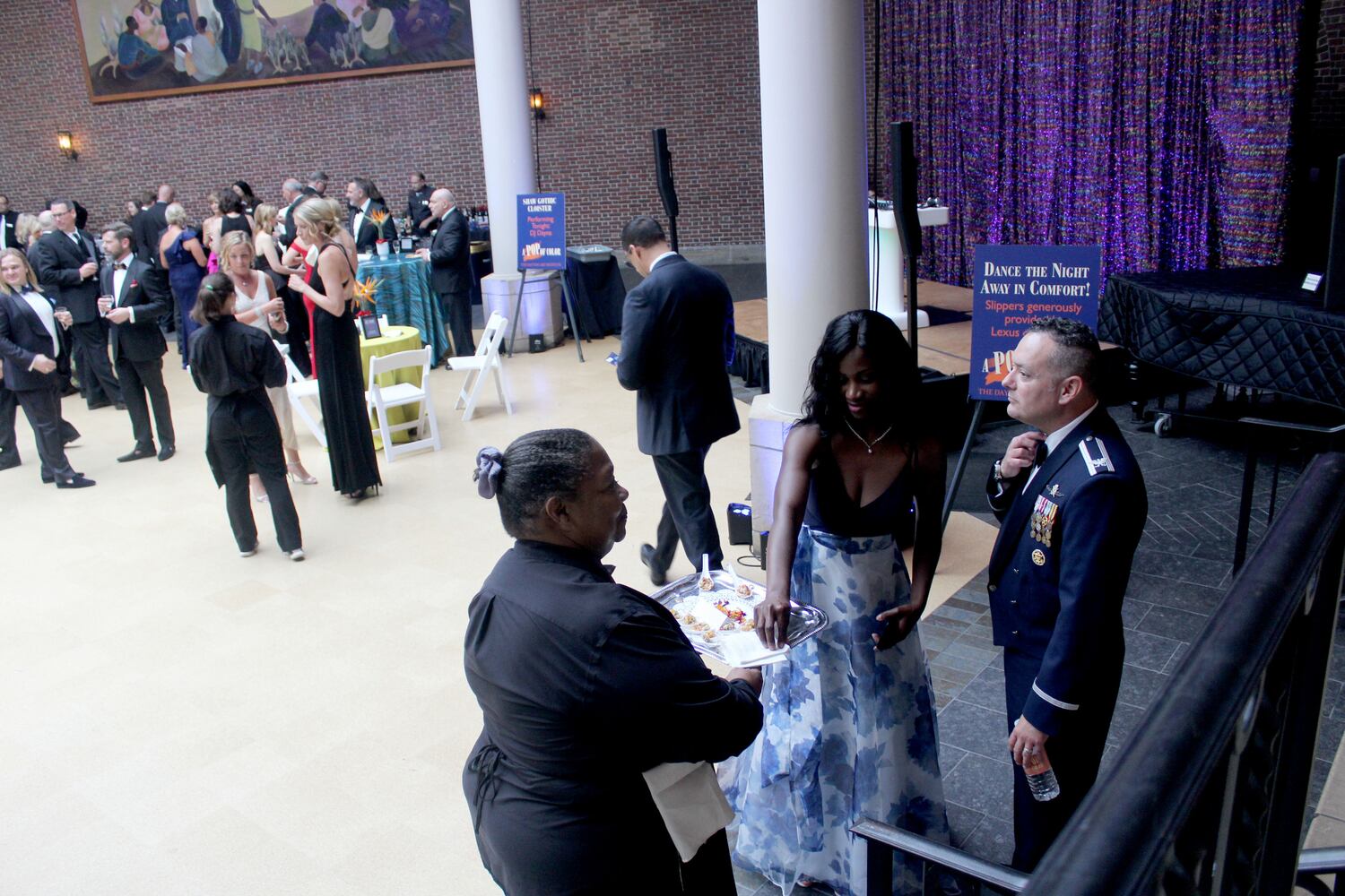 Photos: Glamour at  Art Ball 2018