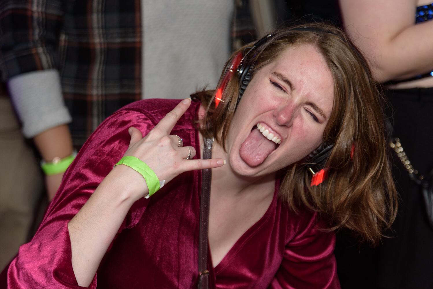 PHOTOS: Did we spot you at Dayton's New Year's Eve Ball Drop and Silent Disco at Yellow Cab Tavern?