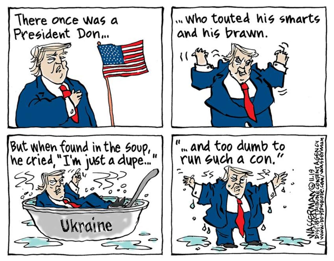 Week in cartoons: Impeachment, Jim Jordan and more