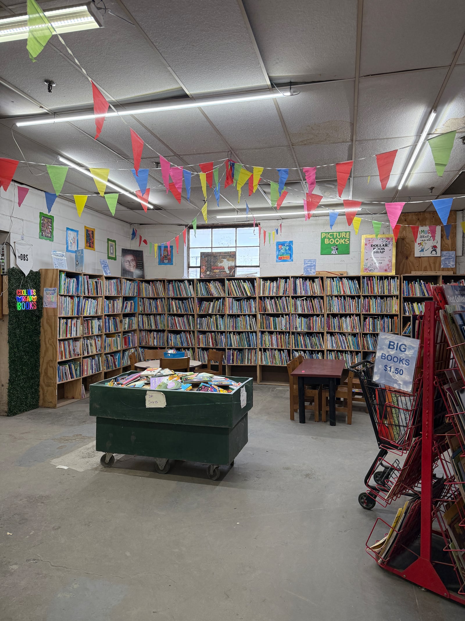 The Dollar Book Swap children's room. CONTRIBUTED