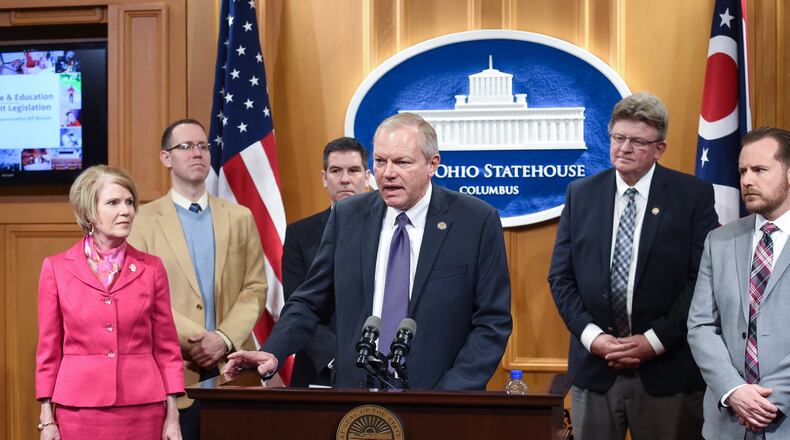 Ohio lawmakers rolled out a bill that would give the governor more control over K-12 education and put education, higher education and workforce training under one department.