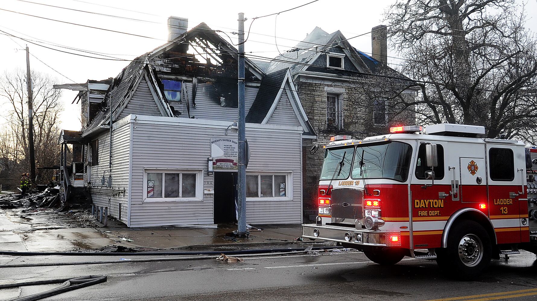 Broadway fire