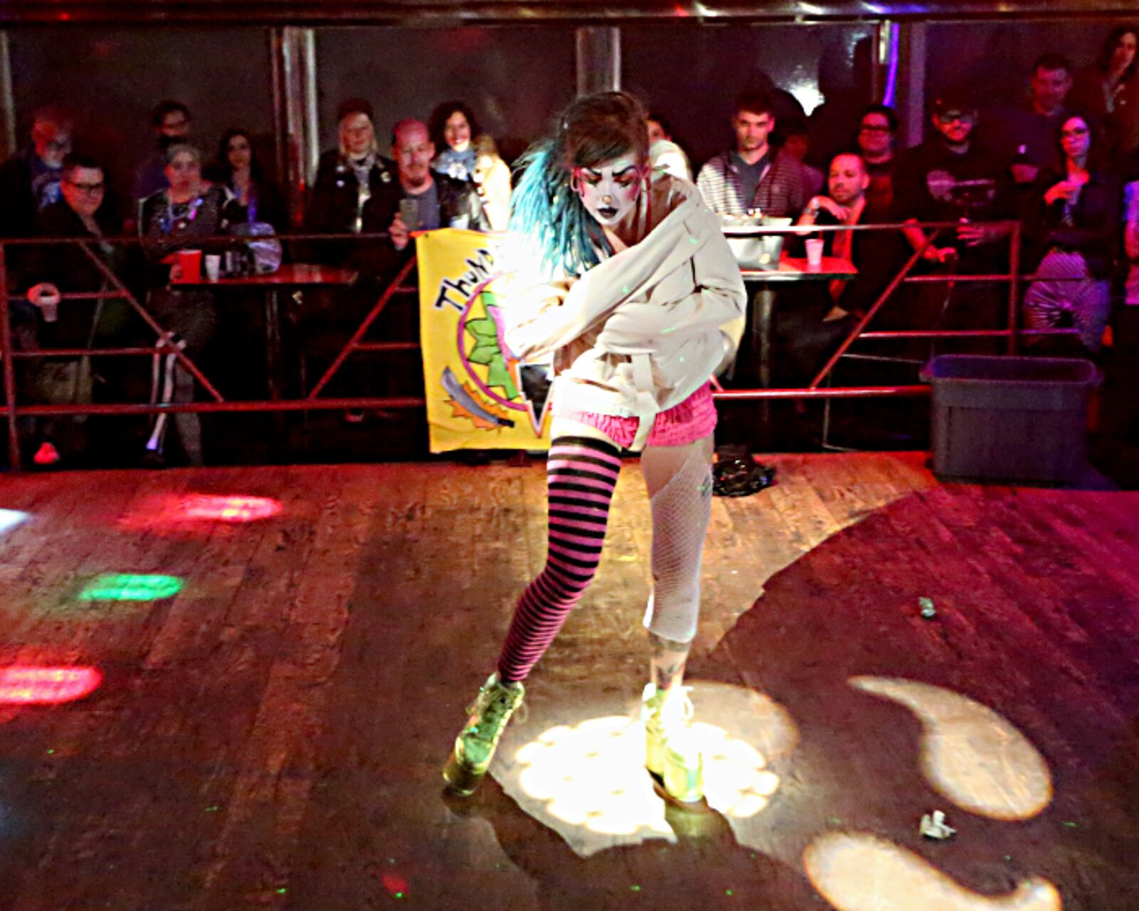 Thunder Snow Cone Variety show Burlesque Clowns performed downtown at Vex on Friday, May 13th.