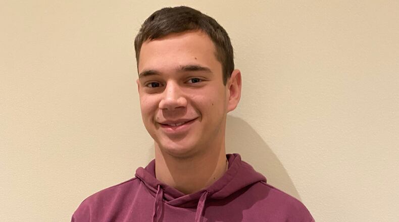 Troi Smith, a senior at Northmont High School, already enlisted in the Army. Eileen McClory / staff