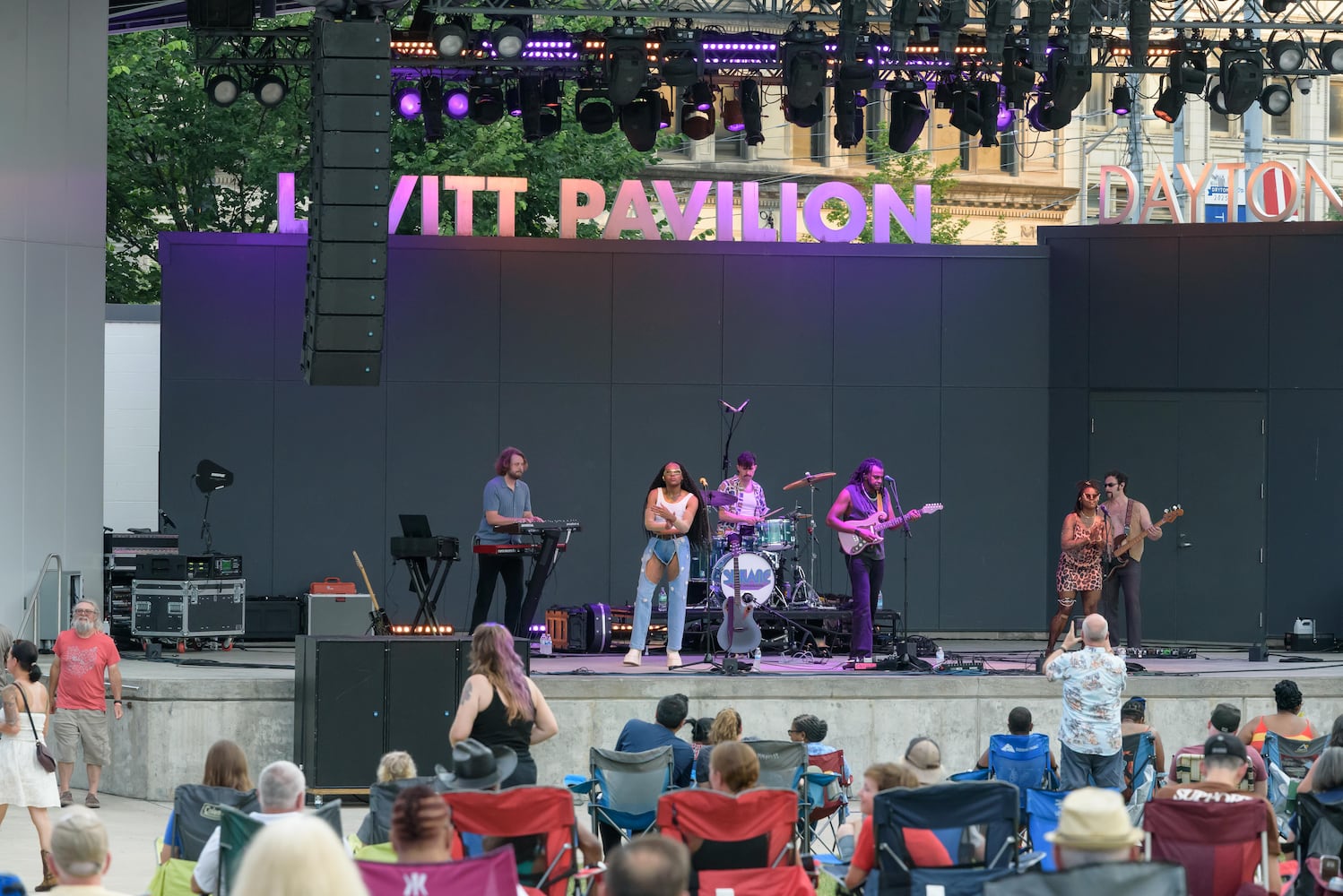 PHOTOS: Sinkane with Solistic live at Levitt Pavilion