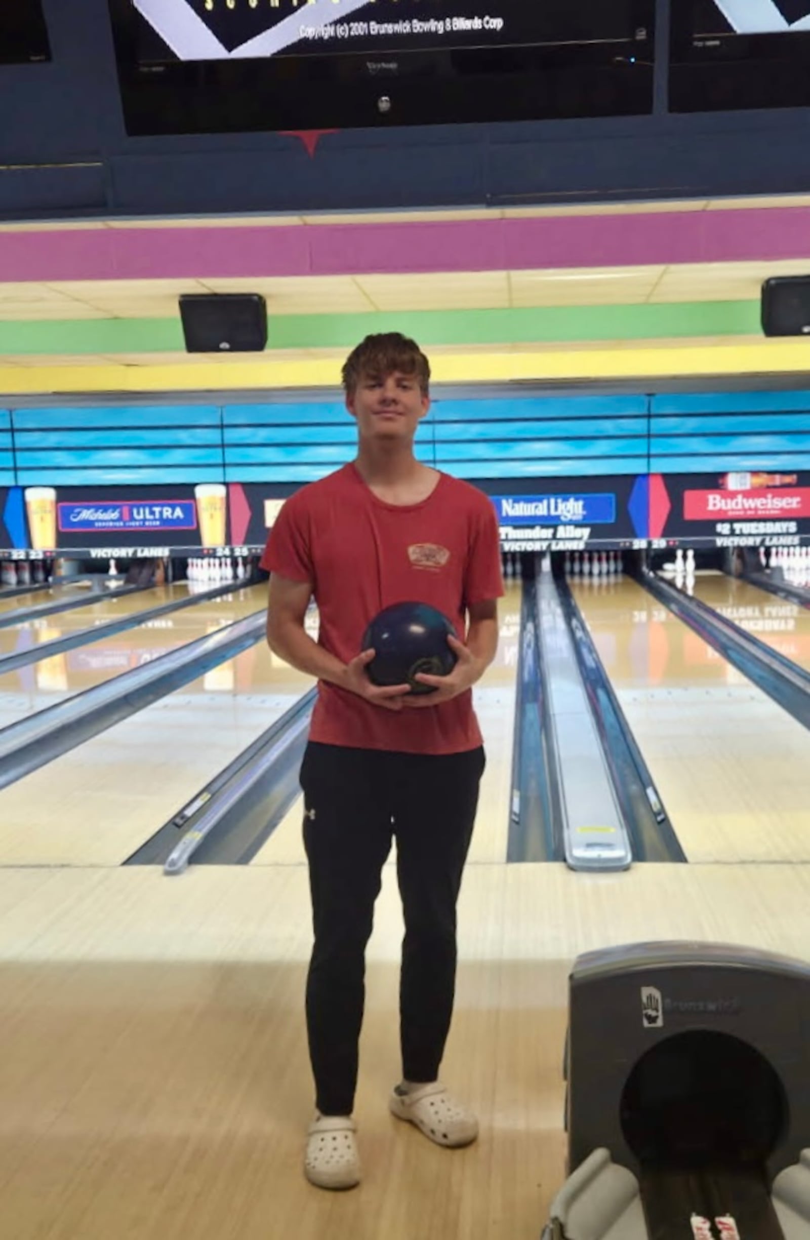 Kenton Ridge High School senior Cooper Stacy recently broke the Clark County youth record for high series with 855. CONTRIBUTED