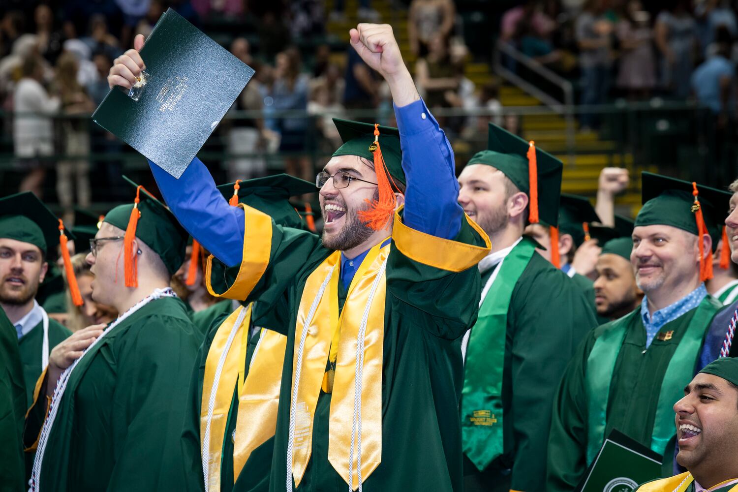 Wright State University graduation 21