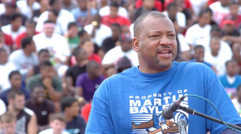 Dayton native Martin Bayless, who played 14 NFL seasons, is an assistant coach for the Philadelphia Stars, who play in the USFL Championship Game tonight in Canton. DDN FILE