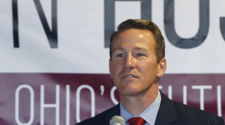 Ohio Secretary of State Jon Husted is one of four Republicans and four Democrats running for Ohio governor. TY GREENLEES / STAFF