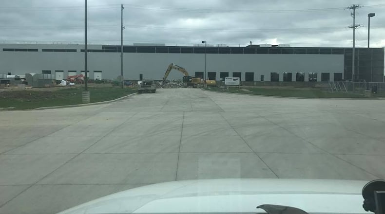 The warehouse is being constructed in Minister, where Dannon already has a plant. CONTRIBUTED