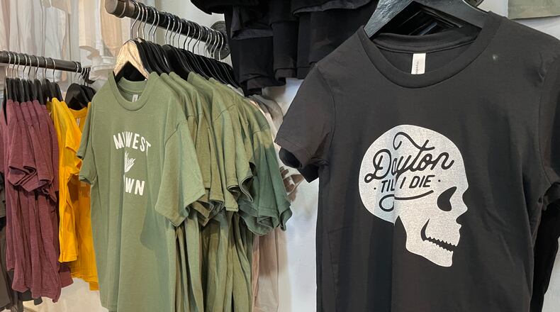 Heart Mercantile, a Dayton-centric, community-driven, boutique and gift shop in the Oregon District, has a variety of items from Dayton apparel and drinkware to stickers, cards and books.