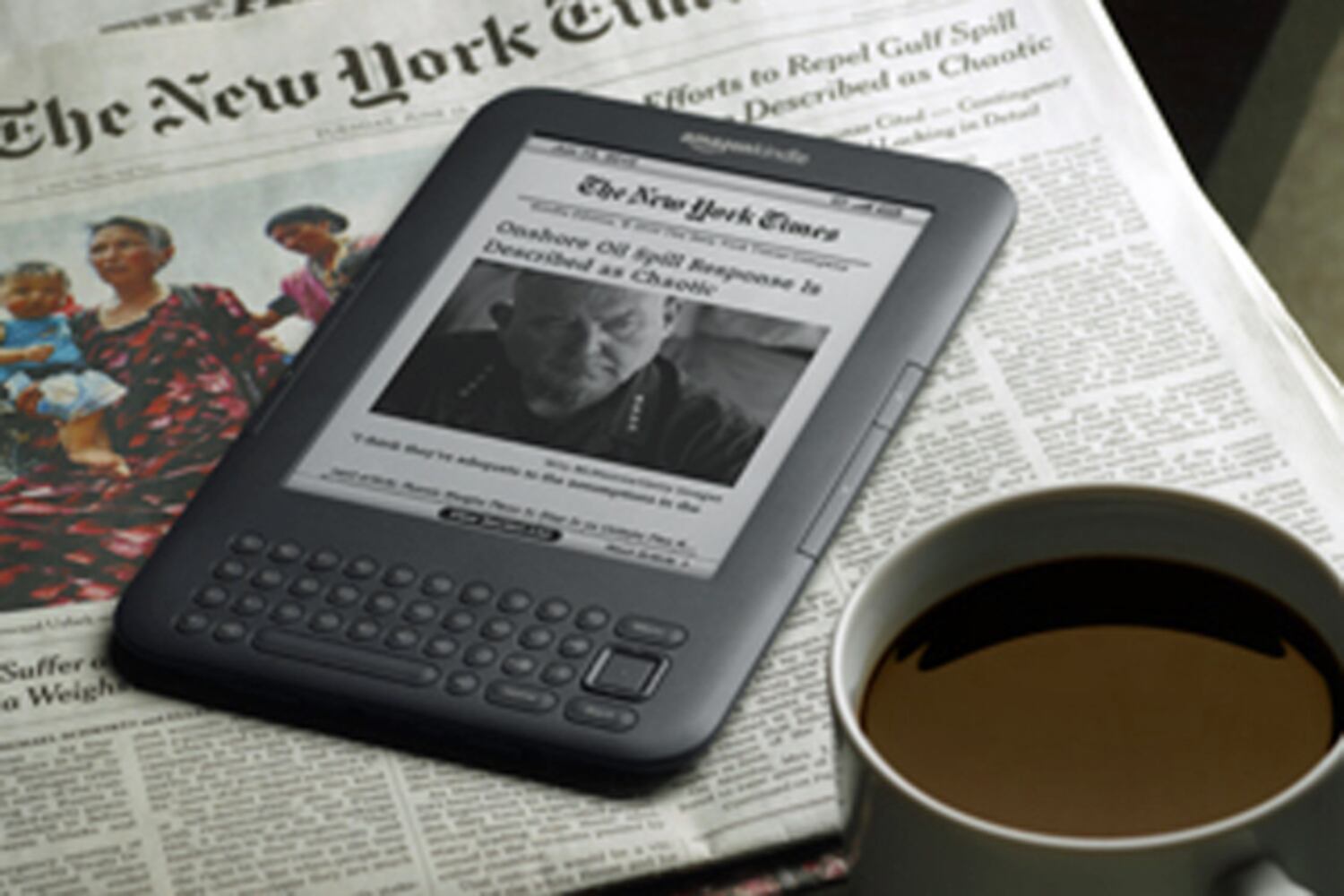 Kindle 3G with keyboard