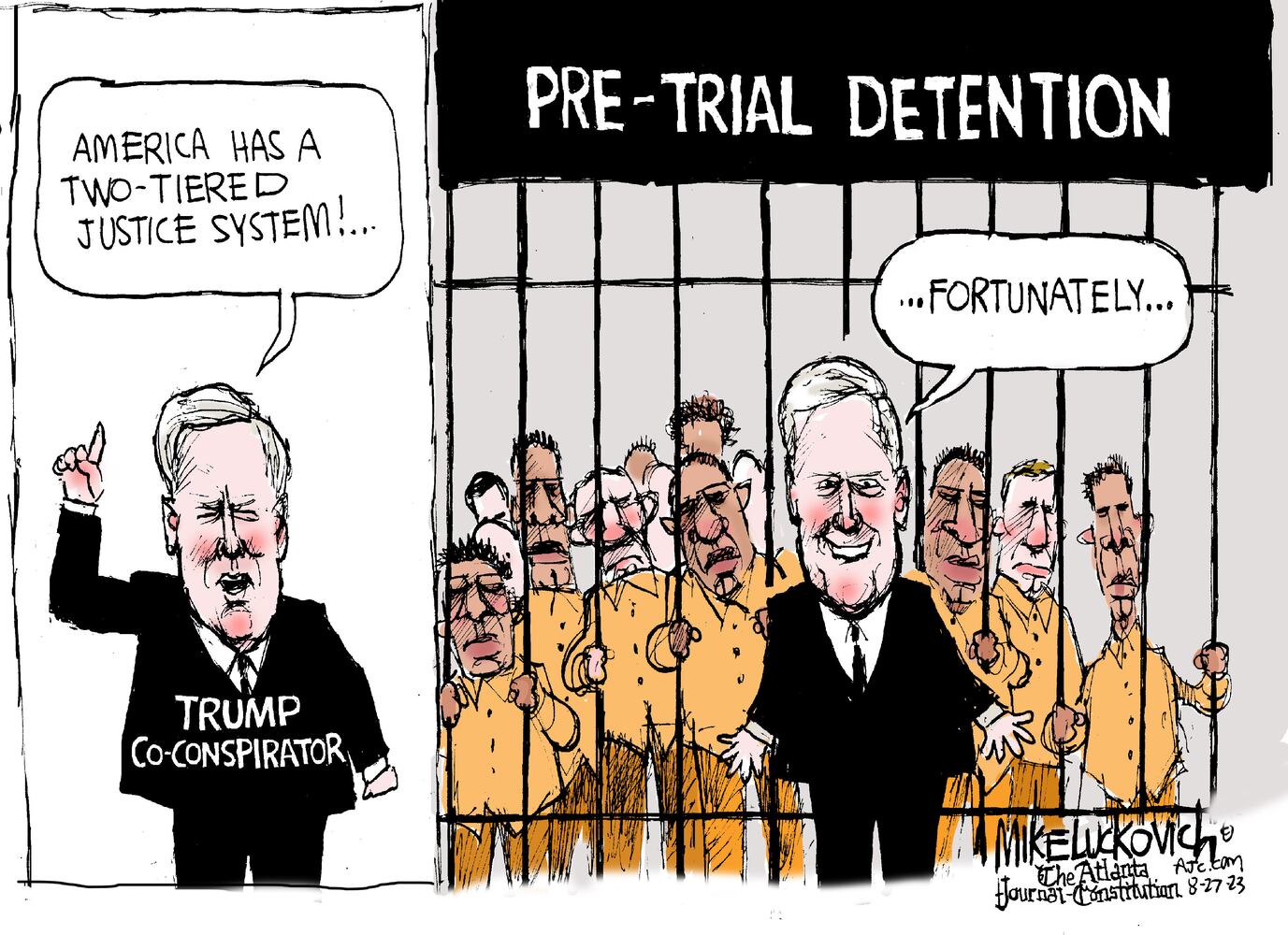 CARTOONS: Mike Luckovich, Aug. 28, 2023