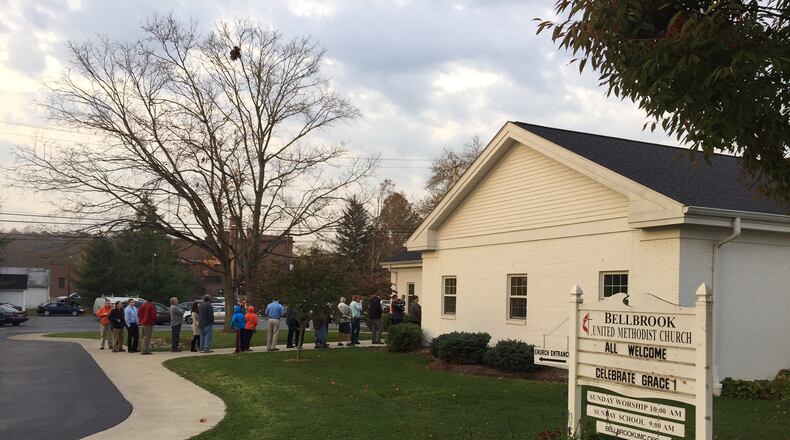 Bellbrook United Methodist Church. Jarod Thrush/Staff photo