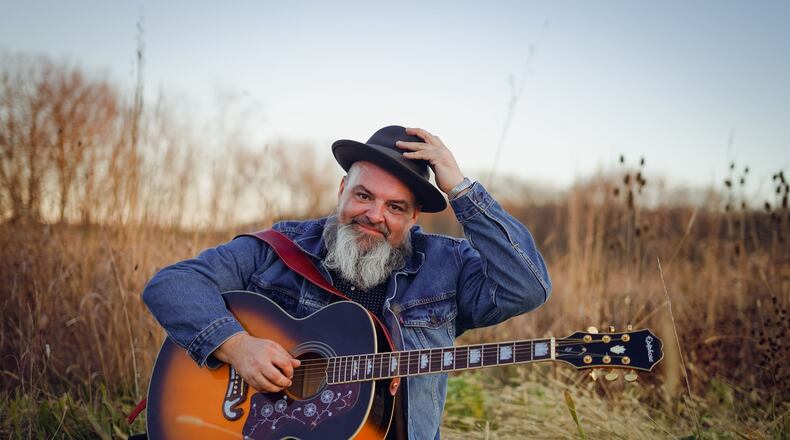Harold Hensley (pictured) released his achingly beautiful sophomore album, “Sad Songs From Ohio” (Magnaphone Records), last November. He will perform with Shady Pines, Honey & Houston and others at Winterfolk Fest 2023 at Yellow Cab Tavern in Dayton on Saturday, Jan. 14. PHOTO BY BLOOMING HORIZONS PHOTOGRAPHY
