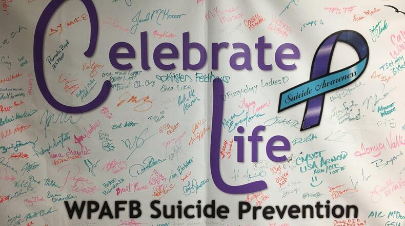 WPAFB held a Resilience Tactical Pause Sept. 5, so that all Airmen and their civilian counterparts could focus on resilience and suicide prevention discussions. (U.S. Air Force graphic)