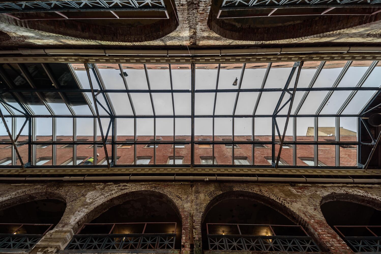PHOTOS: A look at Phase 2 construction progress of the Dayton Arcade's North Arcade