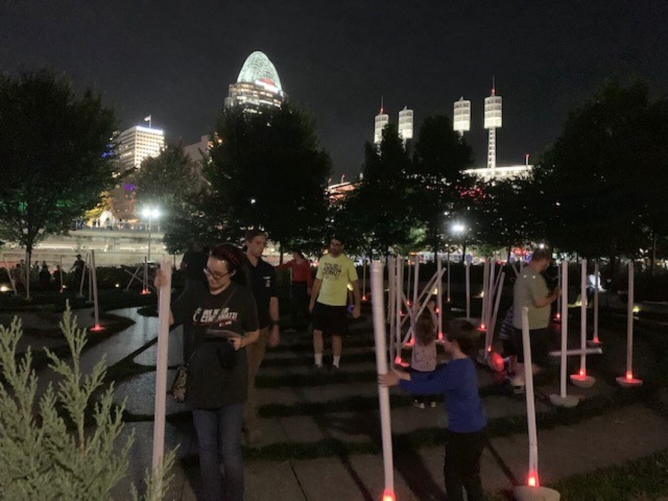 PHOTOS: Blink Cincinnati is off to a bright start