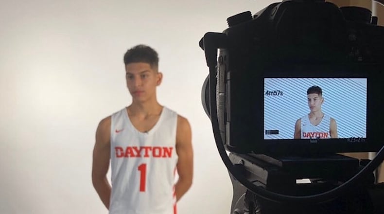 Koby Brea poses for a photo while on a visit to Dayton in September. Submitted photo