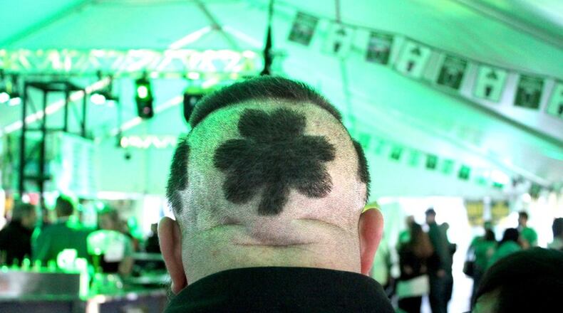 St. Patrick’s Day is such a big deal at Dublin Pub in Dayton that the celebration stretches out to two days. MARK FISHER / STAFF