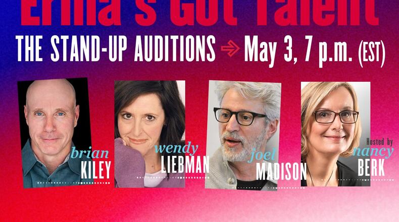 University of Dayton's Erma Bombeck Writers' Workshop presents "Erma's Got Talent: The Stand-Up Auditions" on May 3. CONTRIBUTED