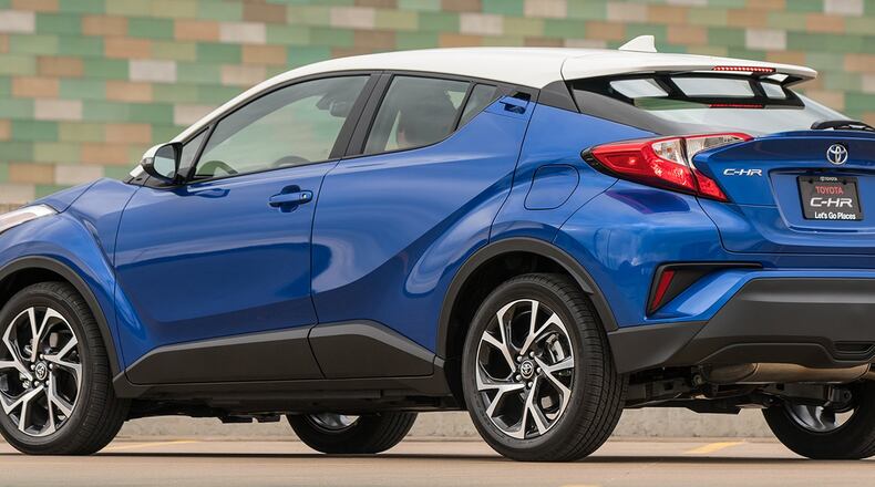 Back for a repeat at the 2018 Dayton Auto Show, the Toyota Drive Center will feature such models as the first-ever C-HR. Toyota photo