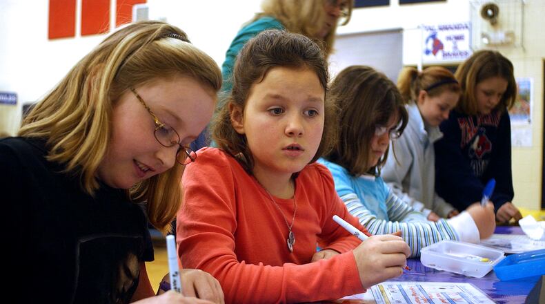 Talawanda Schools hopes to tackle building a new Marshall Elementary within the next three years with an eye toward opening in August 2020. STAFF FILE PHOTO