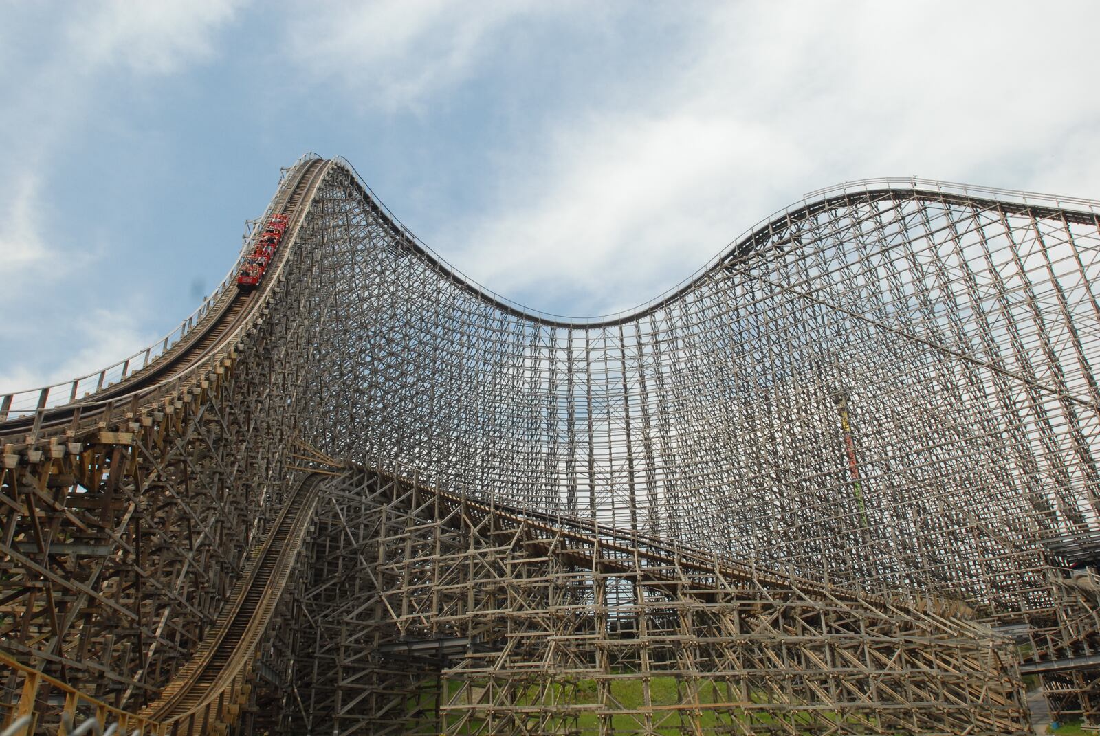 The Son of Beast roller coaster at Kings Island. FILE