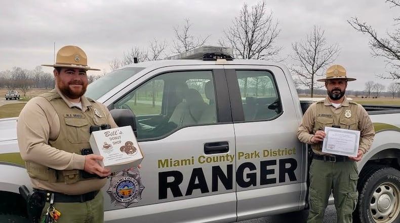 The Miami County Park District’s Ranger & Safety Division has achieved accreditation through the new Ohio Collaborative Law Enforcement Accreditation Program. CONTRIBUTED