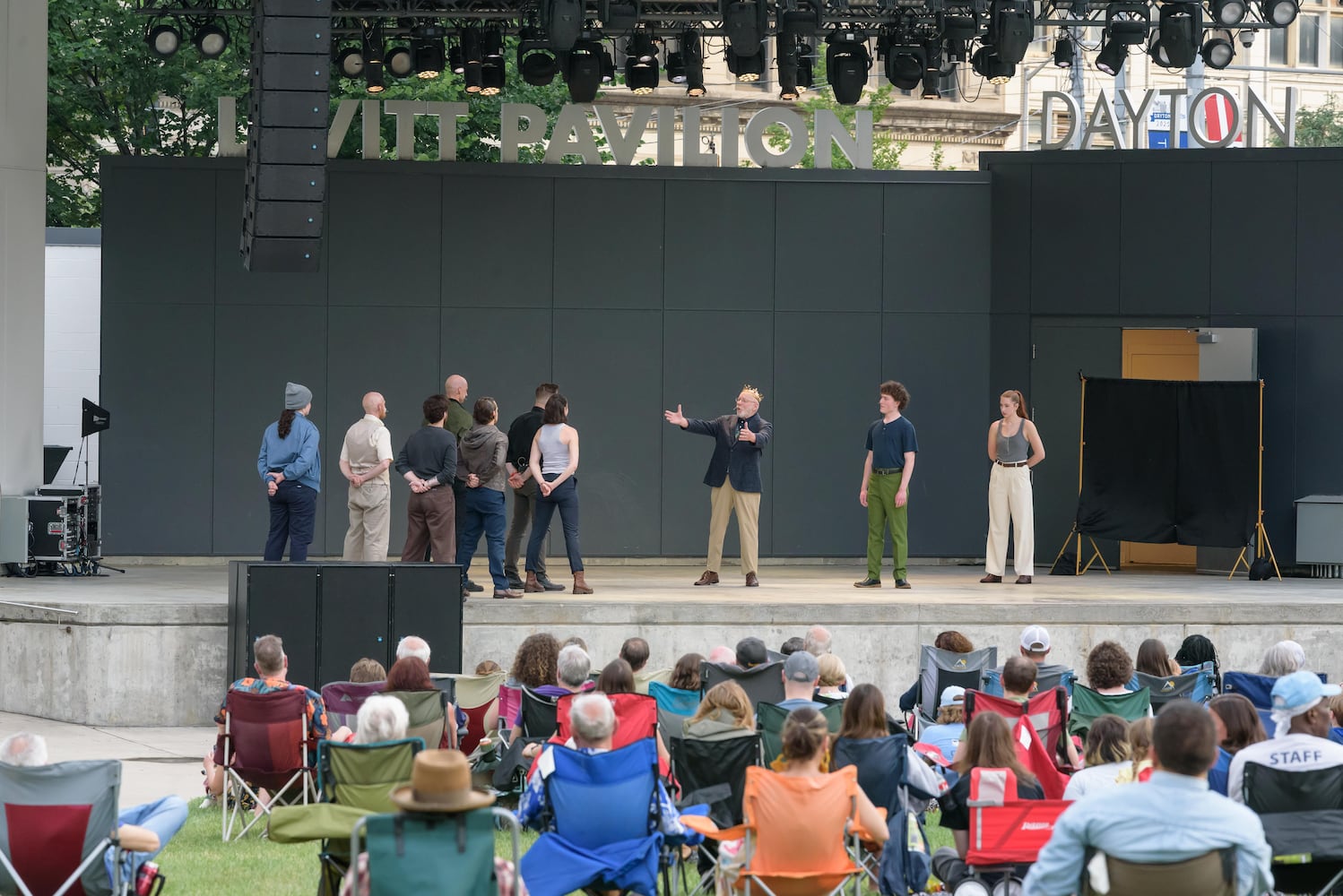 PHOTOS: Gem City Groundlings presents Macbeth at Levitt Pavilion