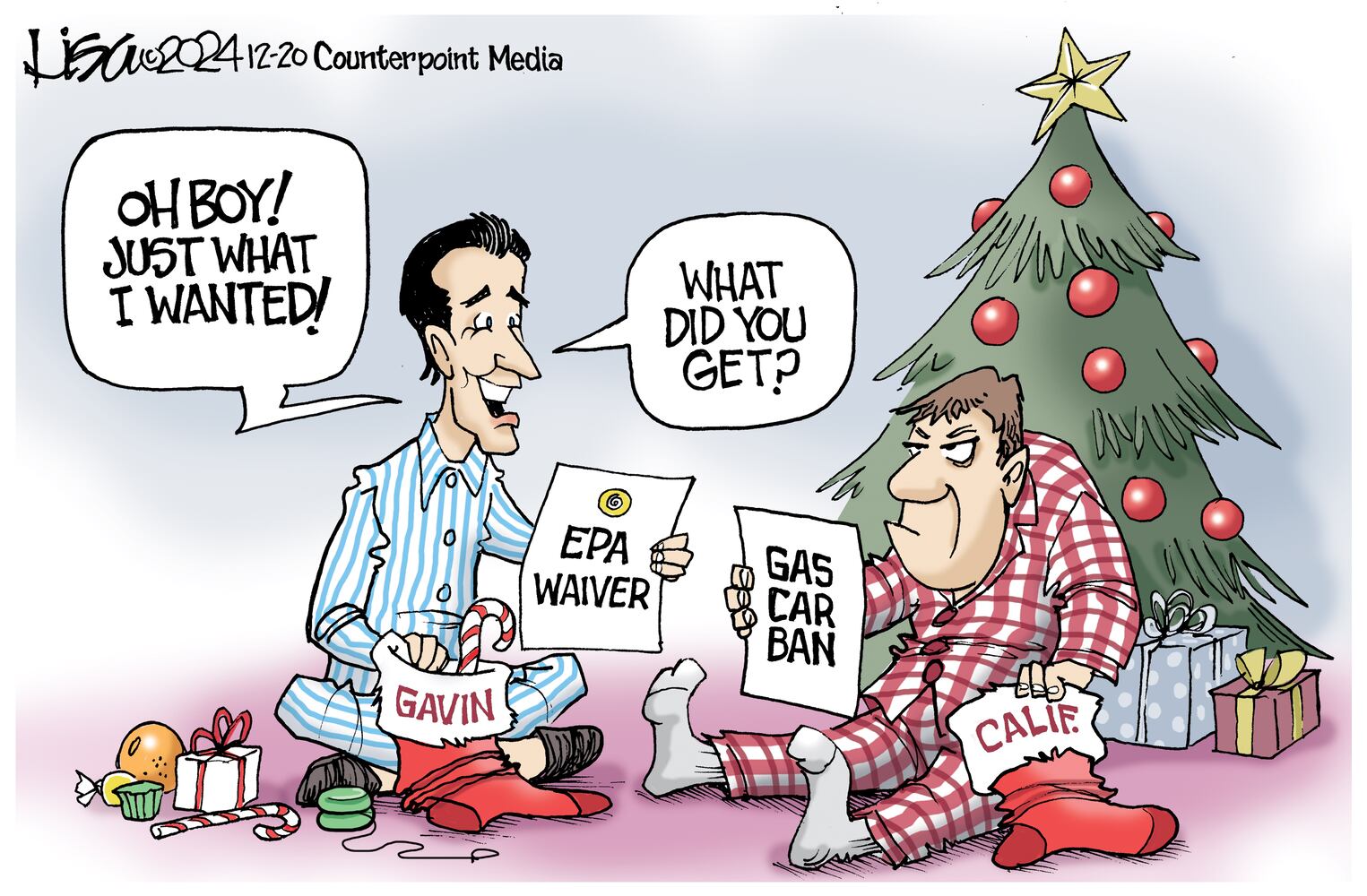 CARTOONS: Lisa Benson, Dec. 23, 2024