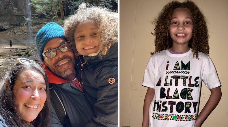 Columnist Pamela Chandler, left, says as an interracial family, Black History Month has always been important to them and together they enjoy finding ways to educate and celebrate with each other. CONTRIBUTED