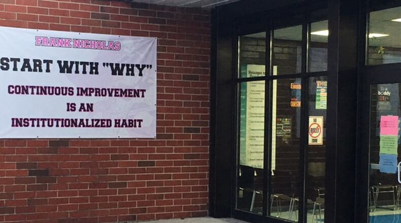 Enrollment at Frank Nicholas Elementary School has dropped under 170 students. All other elementaries in the West Carrollton City School District have more than twice those numbers, district officials said. NICK BLIZZARD/STAFF