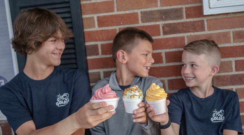 Goldies Flavored Soft Serve, located at 9352 Dayton-Lebanon Pike in Washington Twp. near the Kroger Marketplace, is reopening at 4 p.m. Friday, April 5 for its second season. Photo courtesy of Christina Littleton