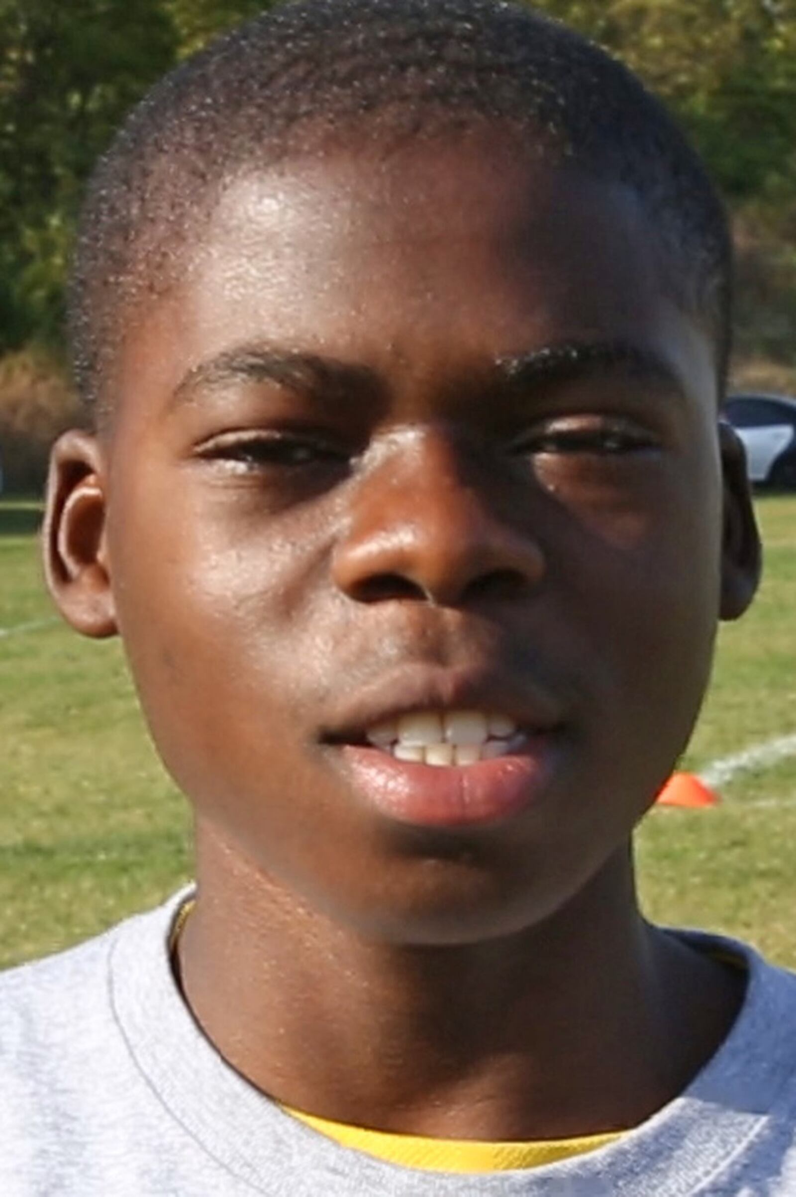 Bibebibyo Seko, from Mozambique, is a member of the Belmont High School Boys Soccer Team. TY GREENLEES / STAFF
