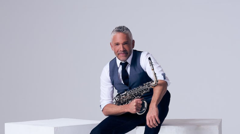 Dave Koz (pictured), currently on the Summer Horns Tour with Gerald Albright, Rick Braun, Richard Elliot and Aubrey Logan, returns to Fraze Pavilion in Kettering on Friday, July 20. CONTRIBUTED