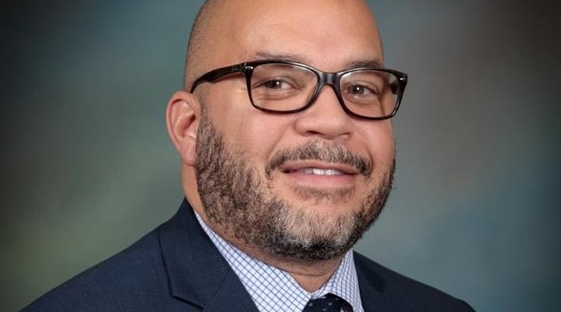 RoShawn Winburn, former Huber Heights councilman and former city of Dayton business and technical assistance administrator. He is one of seven people indicted in a federal public corruption probe in the Dayton region. He pleaded not guilty to three counts of honest services wire fraud, two counts of corruptly soliciting a bribe and one count making a false statement to the FBI. All are federal felonies. FILE PHOTO