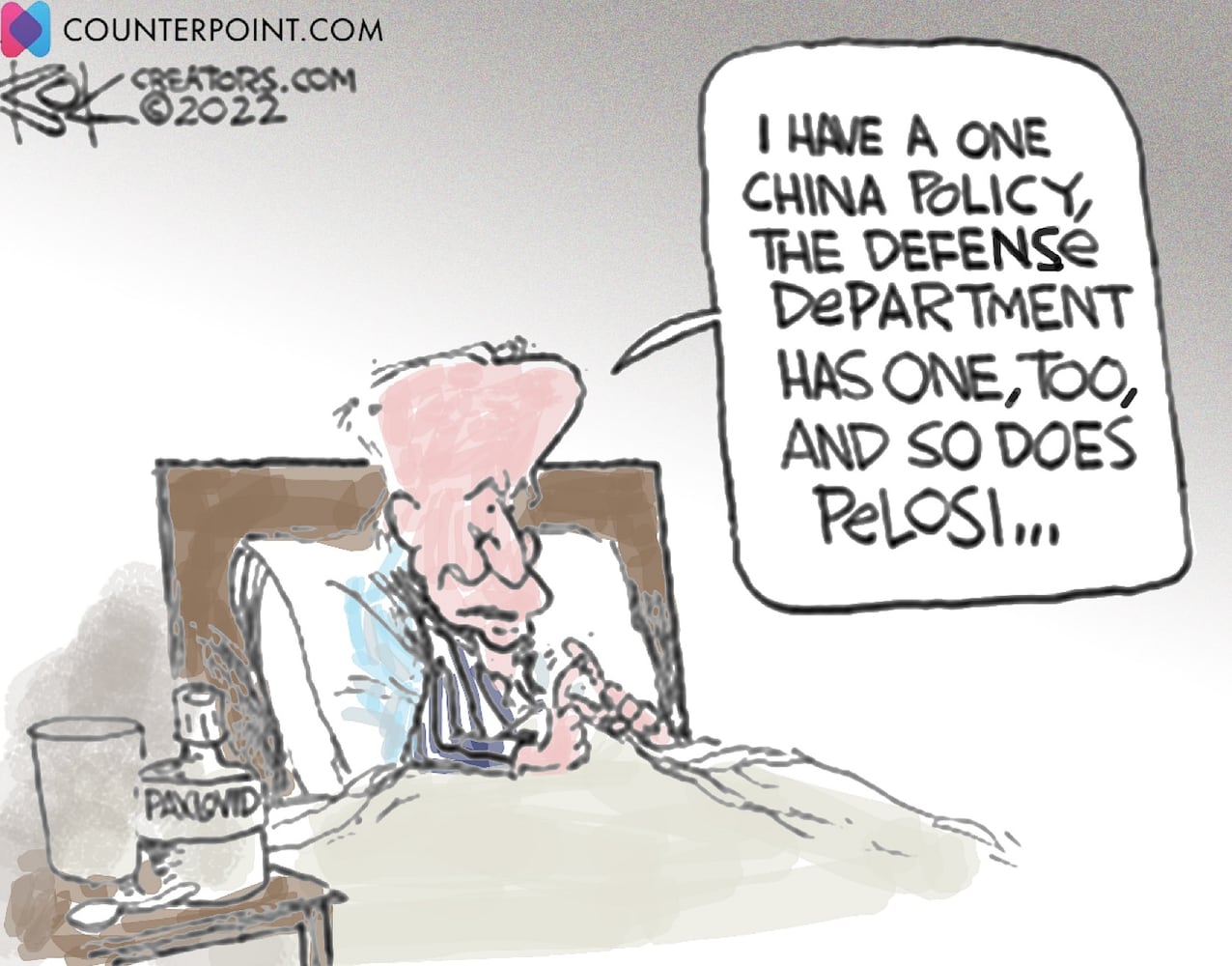 WEEK IN CARTOONS: Pelosi’s trip, Alex Jones, Kansas abortion vote and more