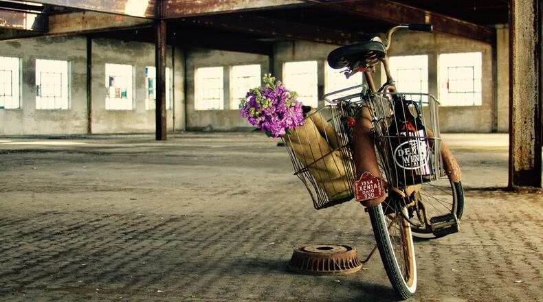 A photo inside Xenia’s Eavey Building “Lofty Expectations” is one of four finalists in Heritage Ohio’s competition that highlights empty downtown buildings that could be transformed into residential/commercial sites. Voting continues until Tuesday May 29, 2018. CONTRIBUTED