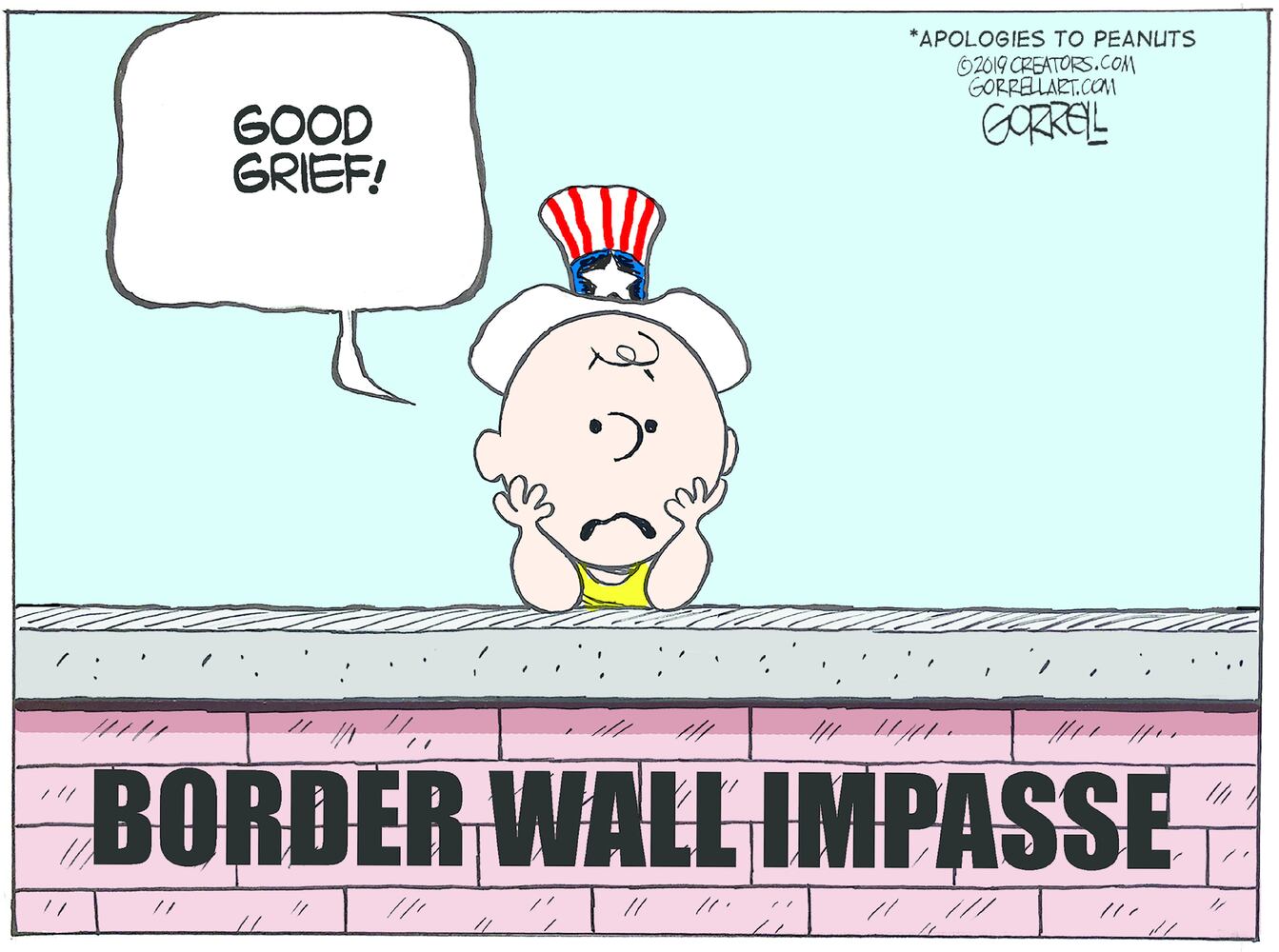 The week in cartoons: Border wall, government shutdown and more