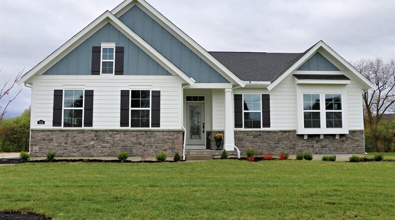 On the market for $674,900, the stone-and-concrete house in Washington Twp. has about 2,942 square feet of living space — including the finished recreation room. CONTRIBUTED PHOTOS/KATHY TYLER