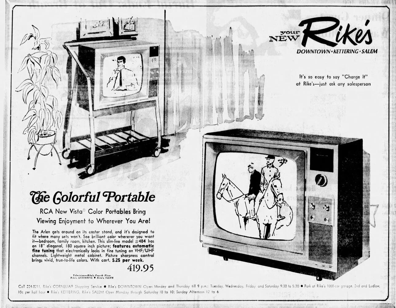 Vintage Dayton Daily News advertisement