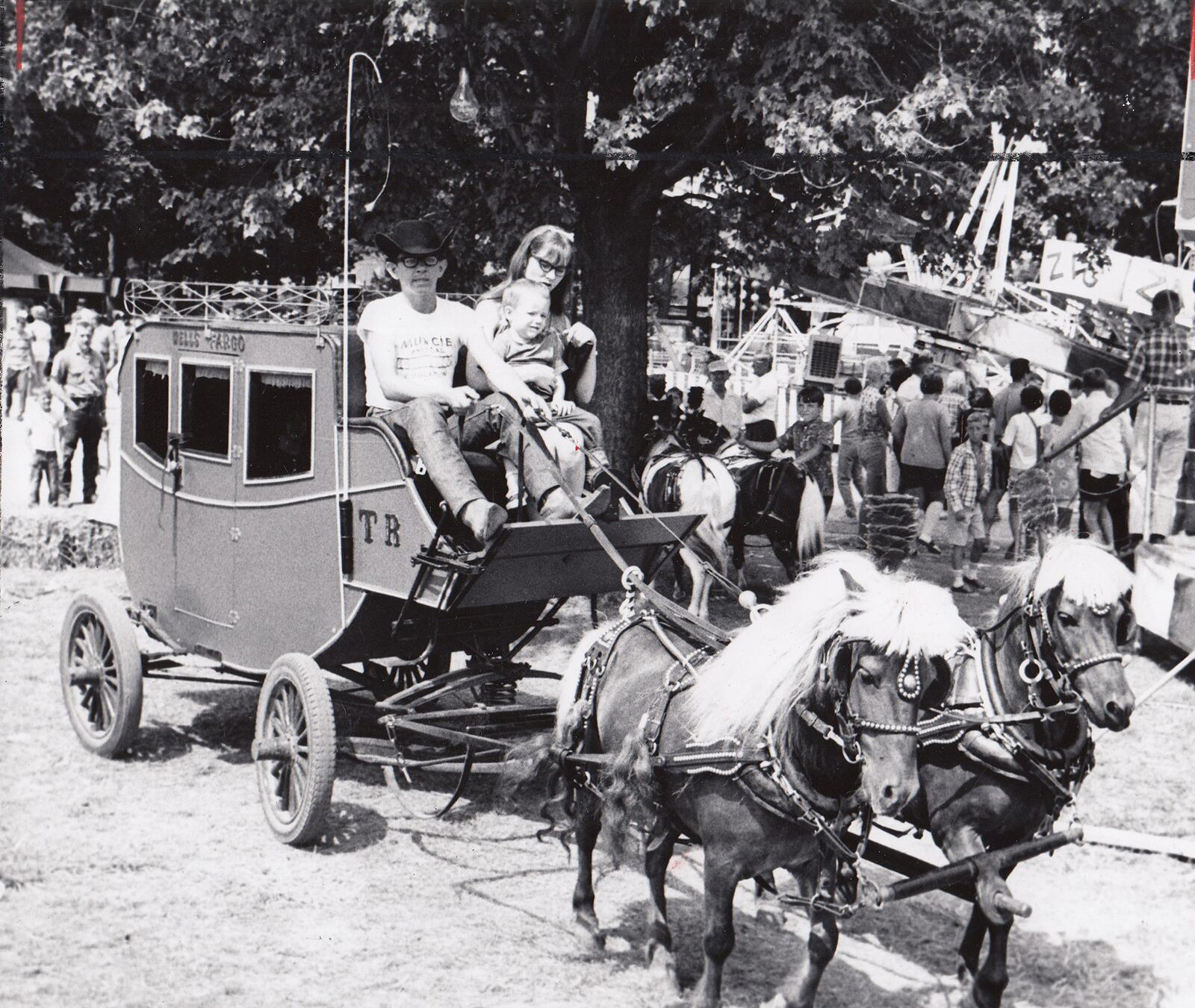 A scene from The Great Darke County Fair in  1967. DAYTON DAILY NEWS / WRIGHT STATE UNIVERSITY SPECIAL COLLECTIONS